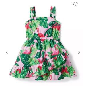 Flamingo Print Sundress